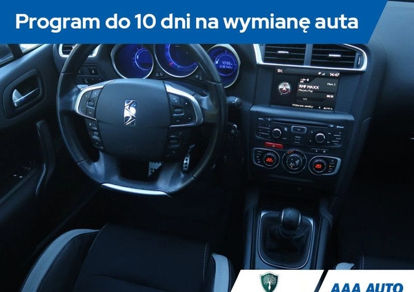 Citroen DS4 cena 42000 przebieg: 78136, rok produkcji 2014 z Grudziądz małe 352